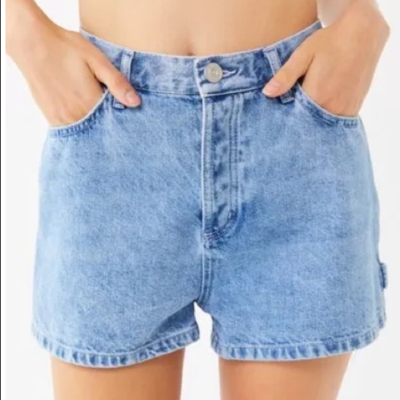 NWOT Urban Outfitters BDG Denim Carpenter Shorts - Picture 1 of 8